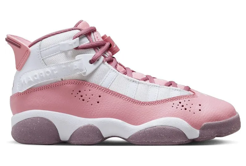 Jordan 6 Rings Coral Chalk White Desert Berry (323419-616)