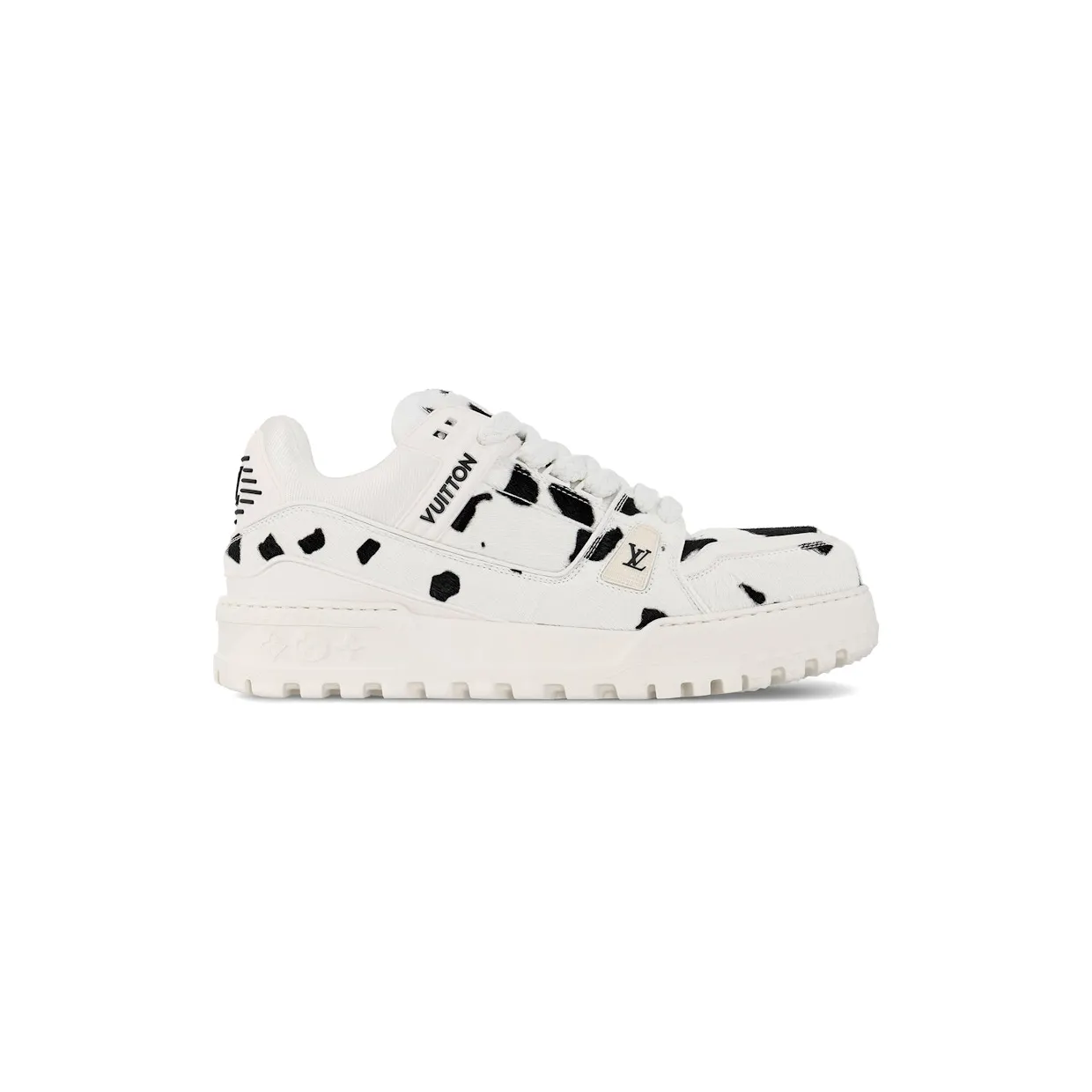 Louis Vuitton LV Trainer Maxi White Black Animal Print (1ADEJ9)