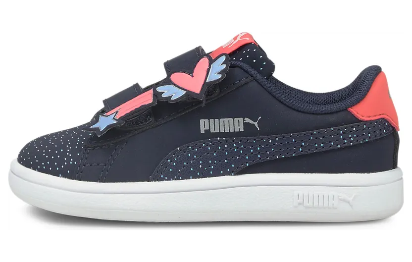 Puma Smash v2 Unicorn babysneakers Blauw (368791-02)
