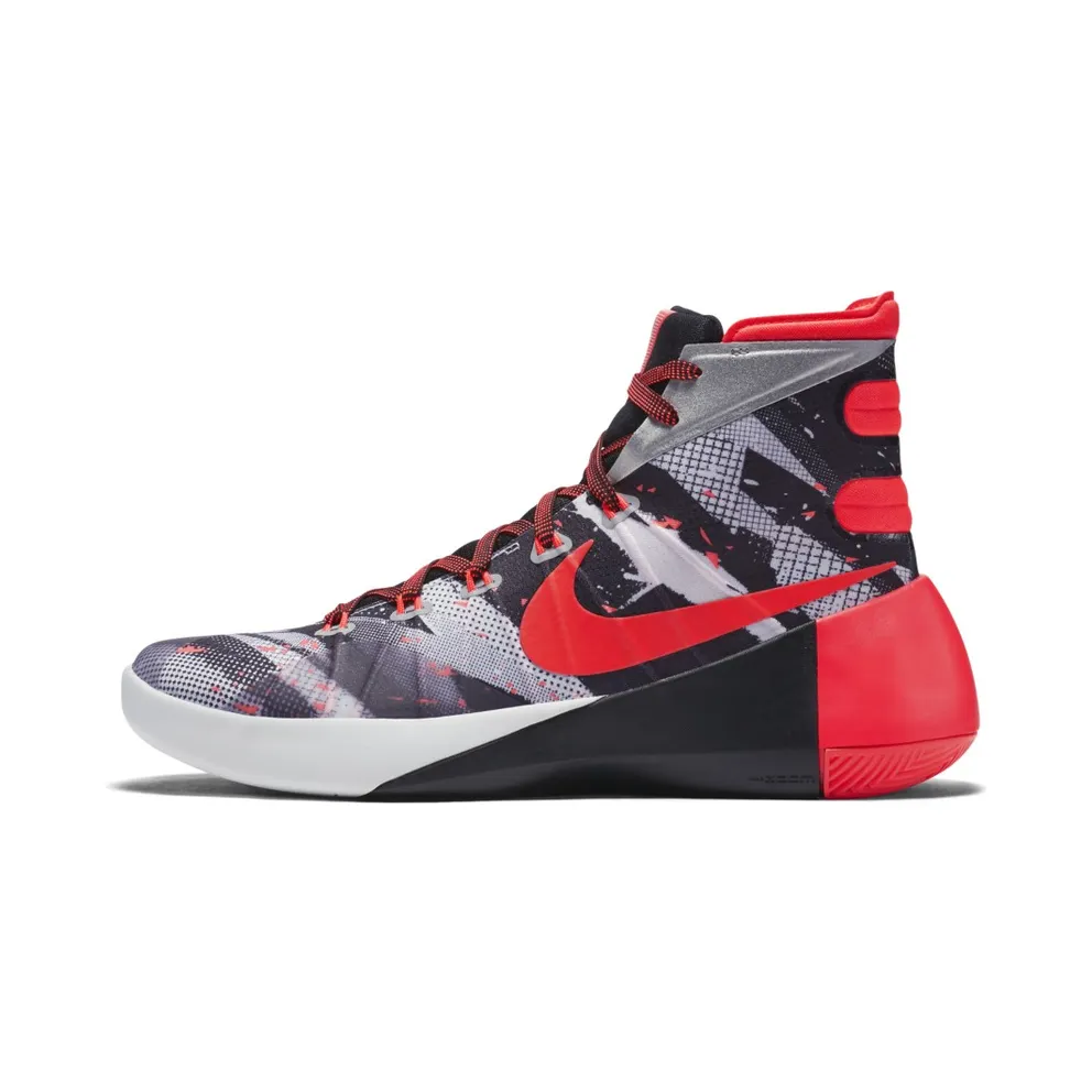 Nike Hyperdunk 2015 White Bright Crimson Black (749567-160)