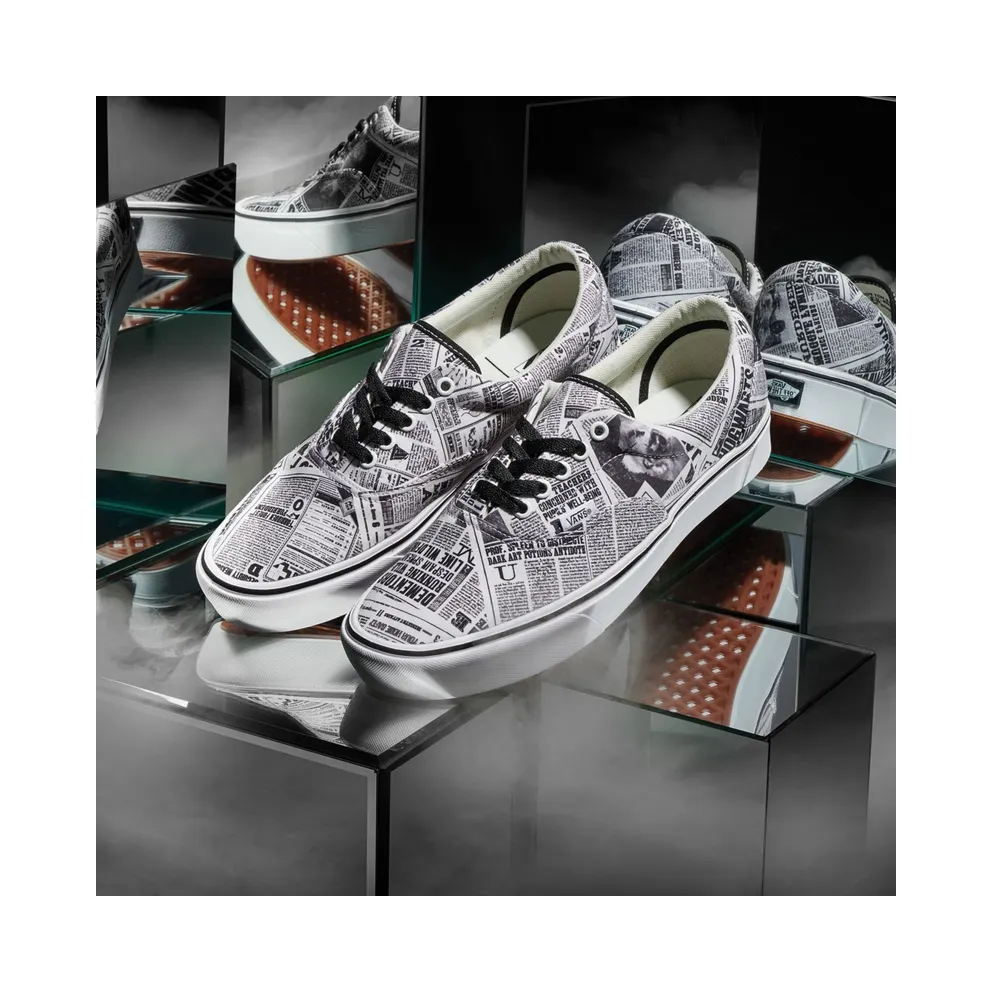 Vans Era ComfyCush Harry Potter Daily Prophet Daily Prophet/True White (VN0A3WM9V9T)