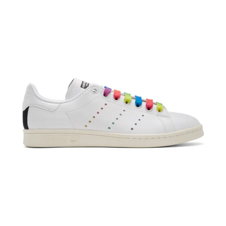 Stella McCartney White and Multicolor adidas Originals Edition Stan Smith Sneakers (800080N0051)