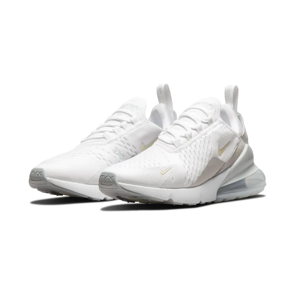 Nike Air Max 270 Essential “White / Grey Haze / Light Bone / Cashmere” (DN5461-100)