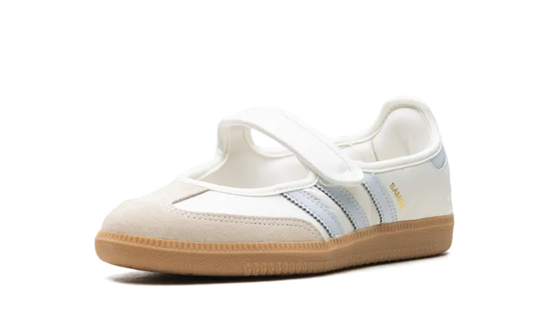 Adidas Samba Jane “White Blue Gum” (JR7339)