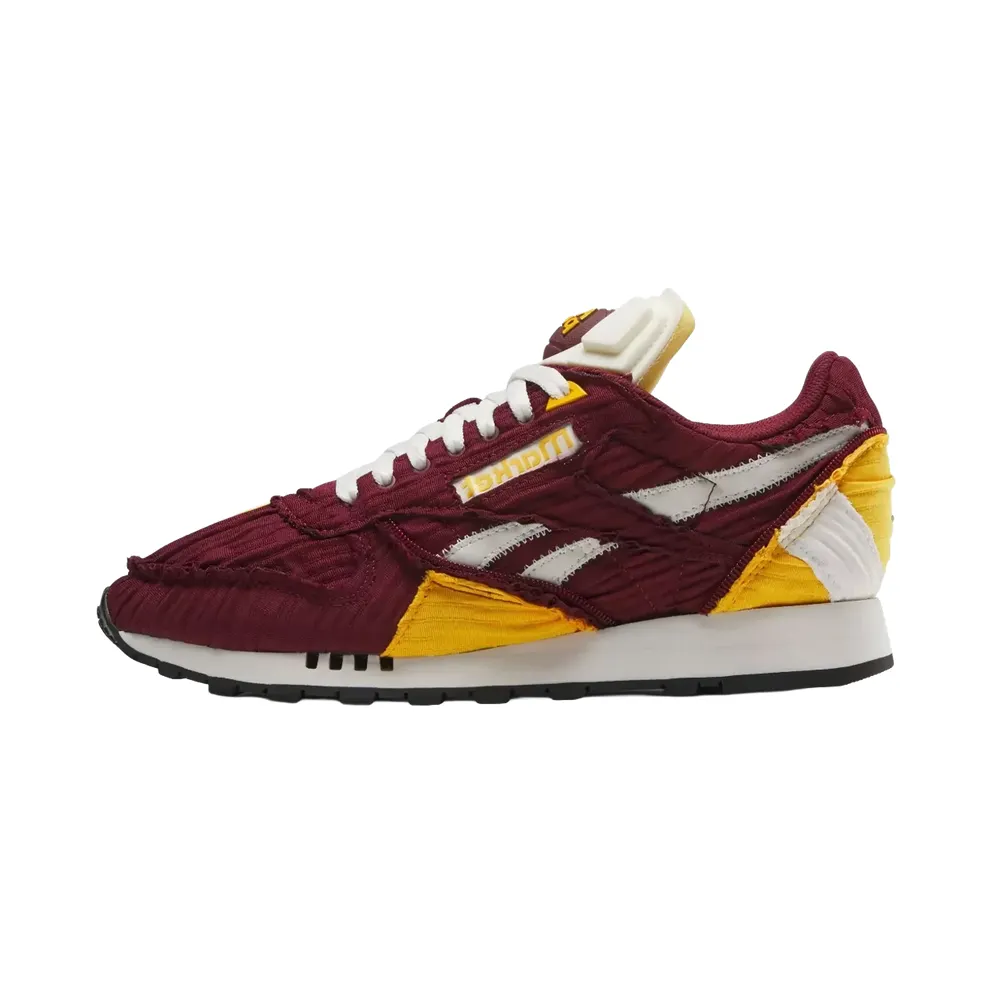 Reebok CLASSIC LEATHER PUMP “Maroon/Yellow” (IF5895)