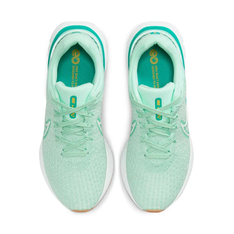 Nike React Infinity Run Flyknit 3 Road Running Green (DD3024-301)