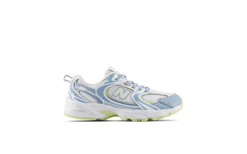 New Balance 530 Bungee Lace PS “Light Arctic Grey White” (P5303W7)
