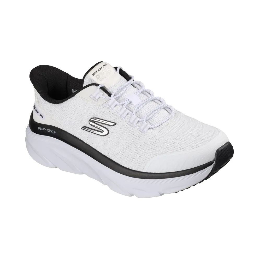 Skechers Slip-ins Relaxed Fit: D’Lux Walker 3.0 – Drevven Sneaker White/Black
