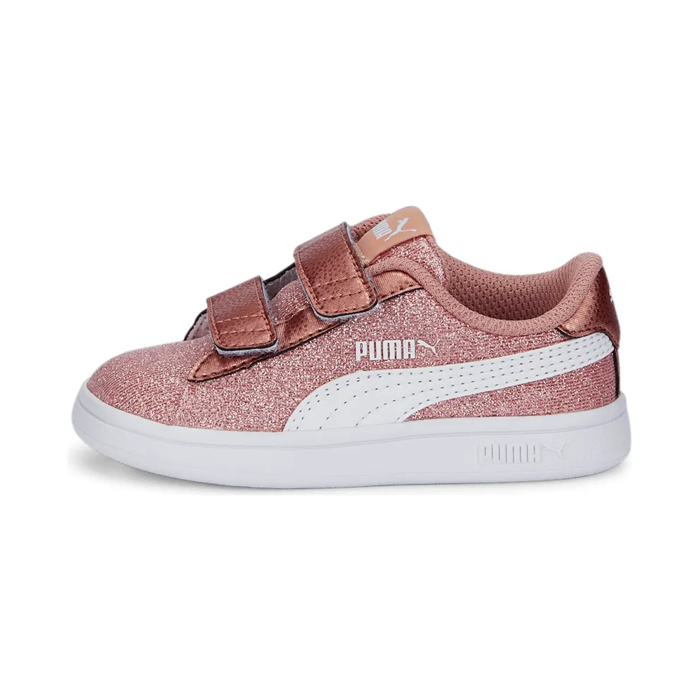 Puma Smash v2 Glitz Glam Pink/White/Gold (36738029)