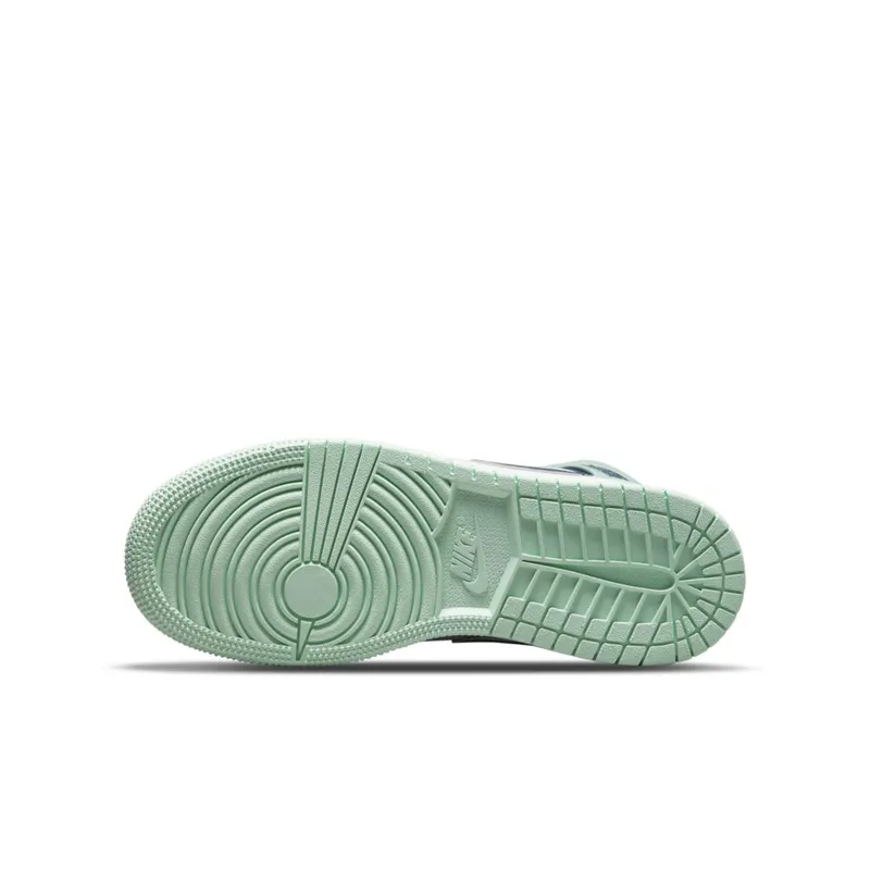 Jordan 1 Mid Blue Mint (GS) (554725-413)