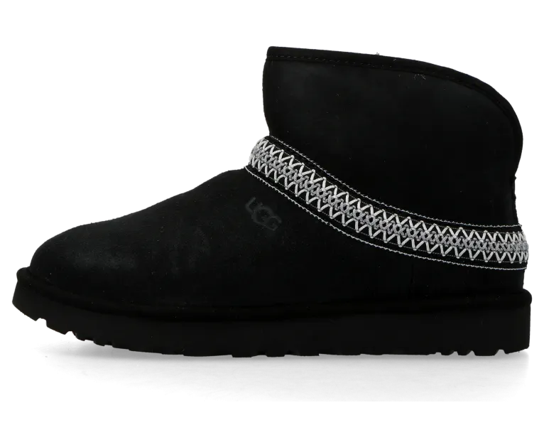 UGG Classic Mini Crescent Boot Black