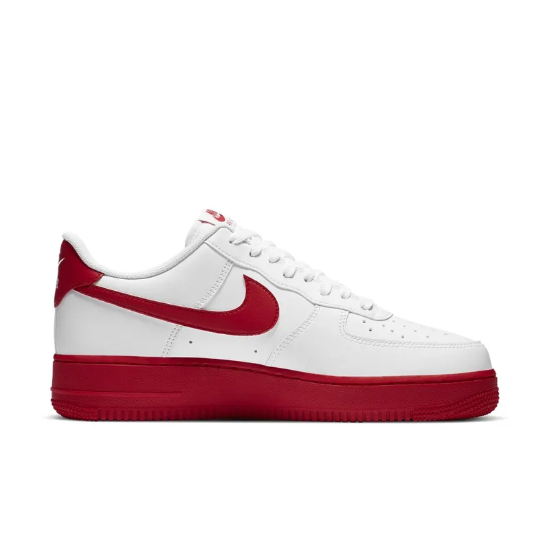 Nike Air Force 1 Low White Red Midsole White/University Red-White (CK7663-102)