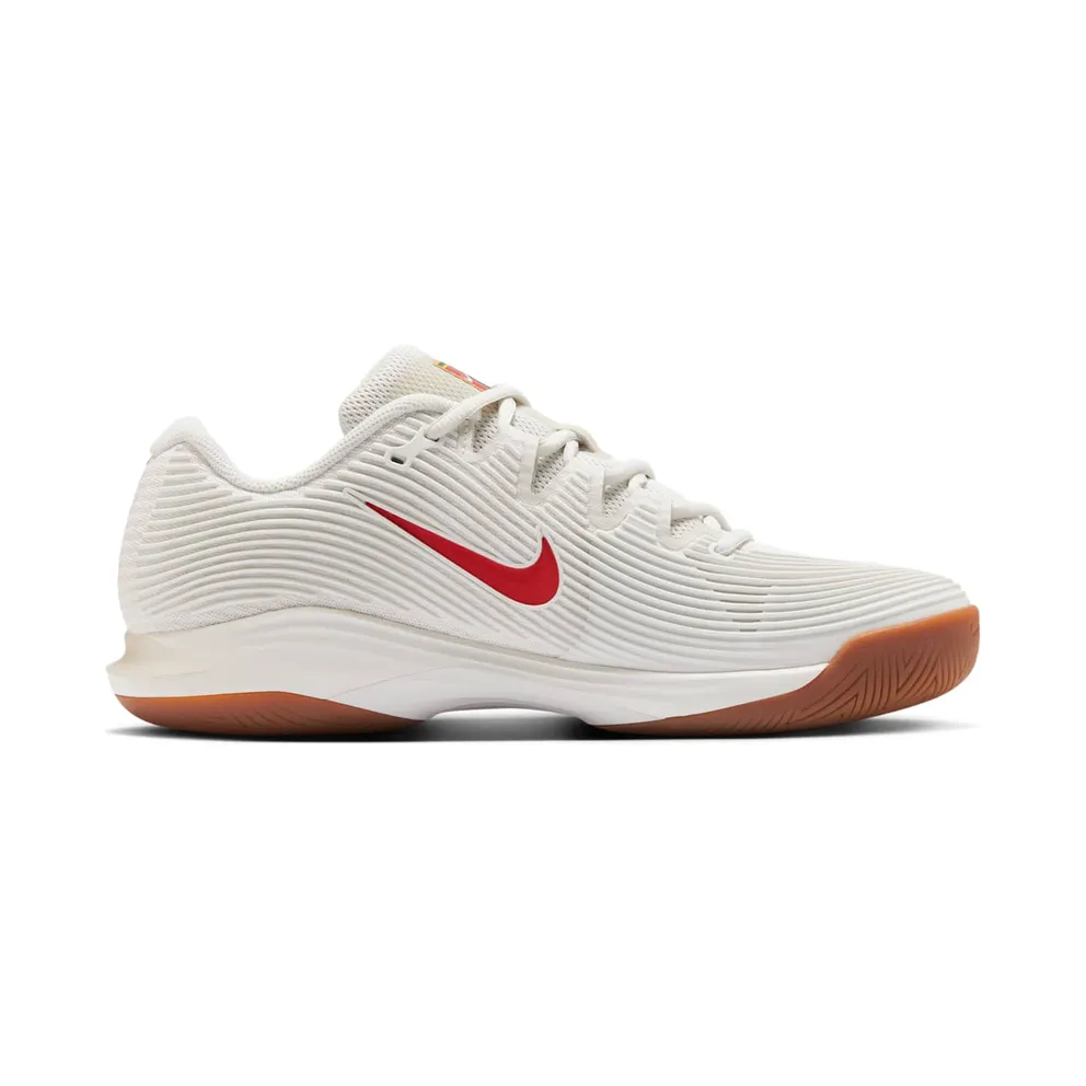 Nike Court Air Zoom Vapor 12 HC Summit White Phantom Gum Medium Brown Binary Blue (FV5552-100)
