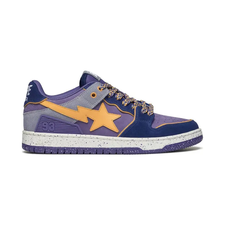 A Bathing Ape Bape SK8 Sta #4 Purple (1K80-191-313)