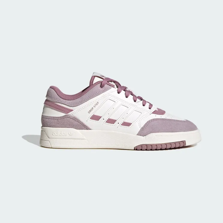 Adidas Drop Step Low Shoes Cloud White / Preloved Fig (IH2169)