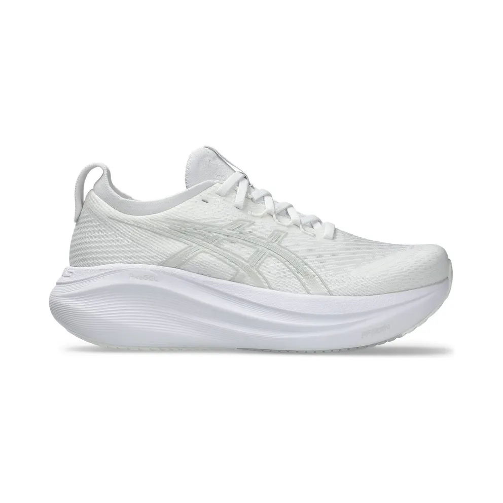 ASICS Gel-Nimbus 27 White Glacier Grey (1012B753-100)