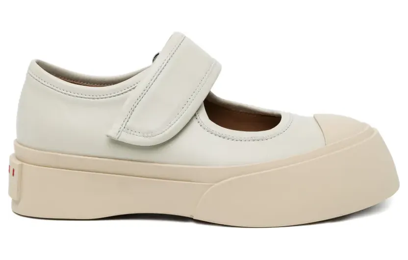 Marni Mary Jane sneakers – Beige (SNZW003120P7226)