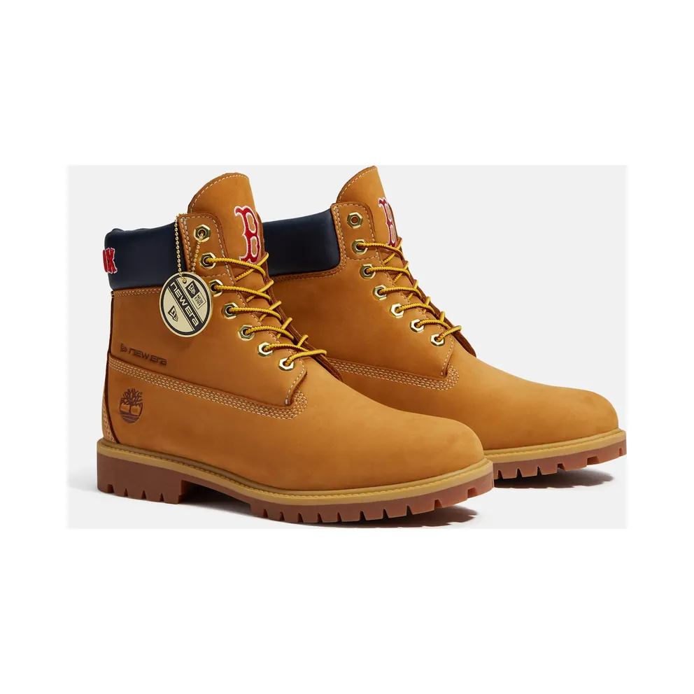 New Era x MLB x Timberland 6-Inch Waterproof Boot – Boston Red Sox – “Boston Red Sox” (TB0A2J7TAOQ)