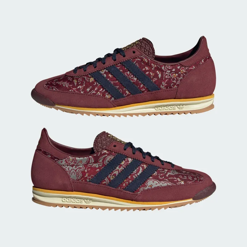 adidas SL 72 OG Shadow Red Maroon Bright Gold (ID1434)