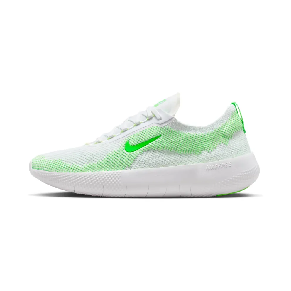 Nike Free 2025 White Volt Green Strike (HF1078-102)