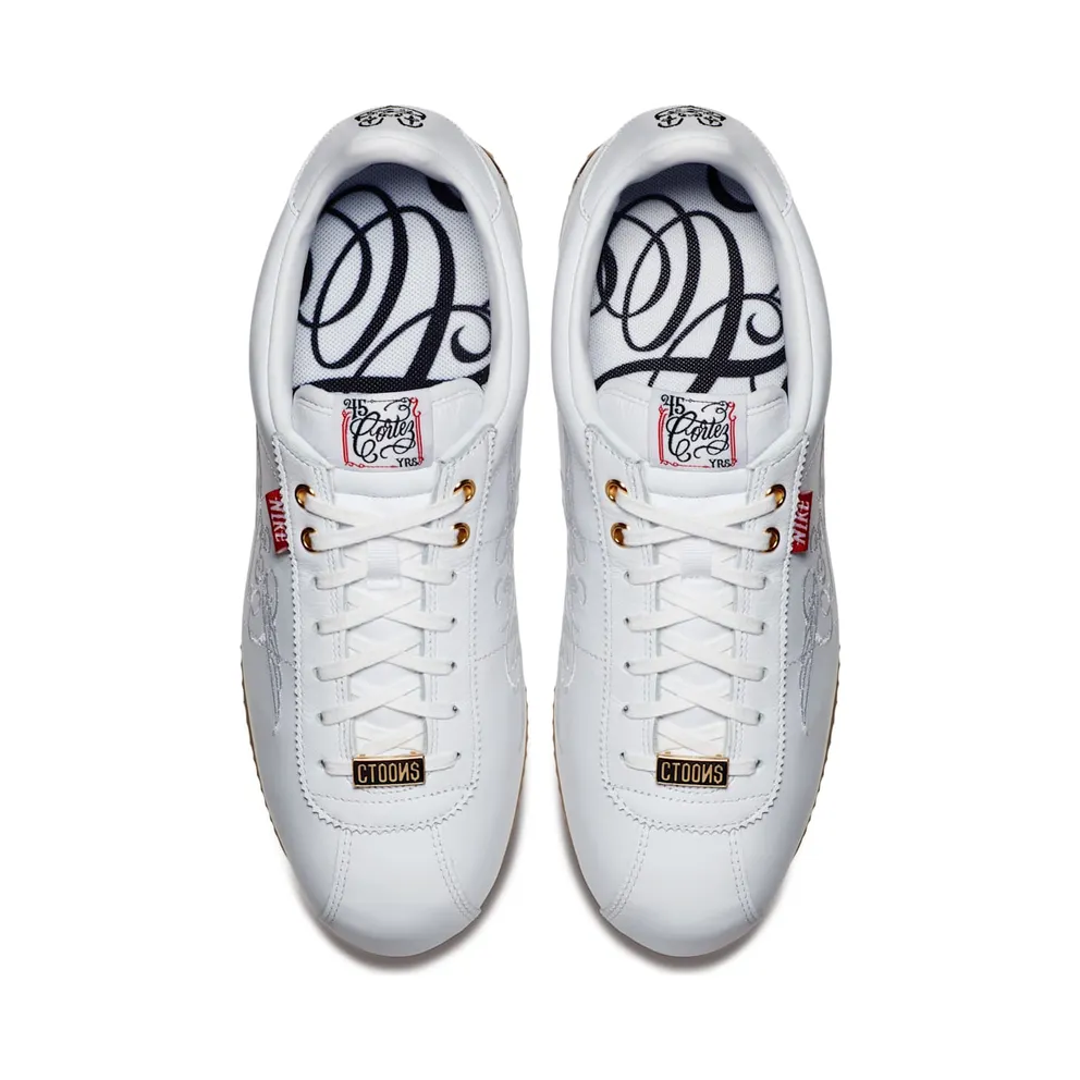 Nike Cortez Mister Cartoon White White/Black-Gum Light Brown (AA4875-100)