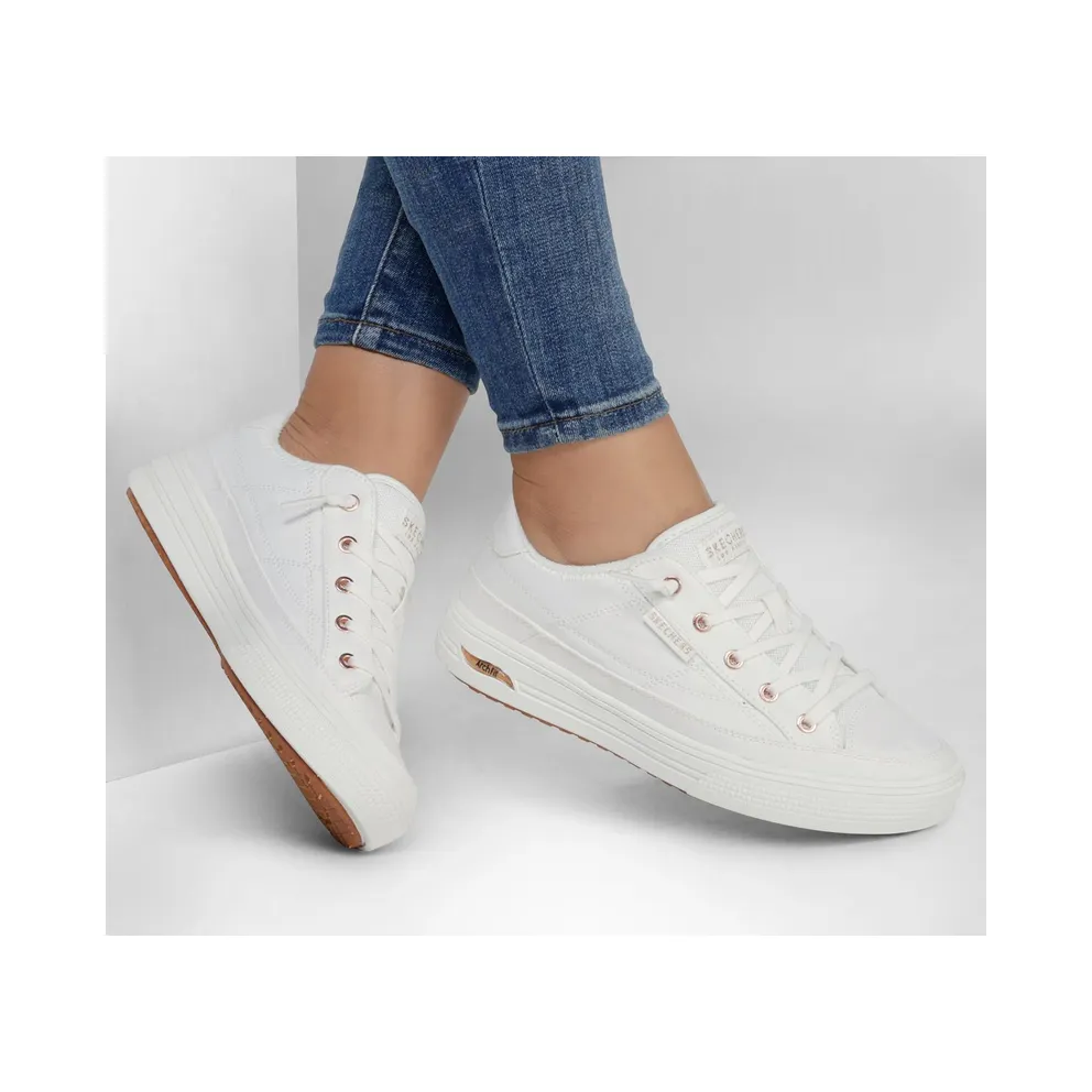 Skechers Arch Fit Arcade – Meet Ya There Sneaker White