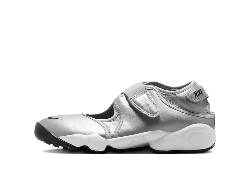 Nike Air Rift Leather Metallic Silver Sail (HM5737-003)