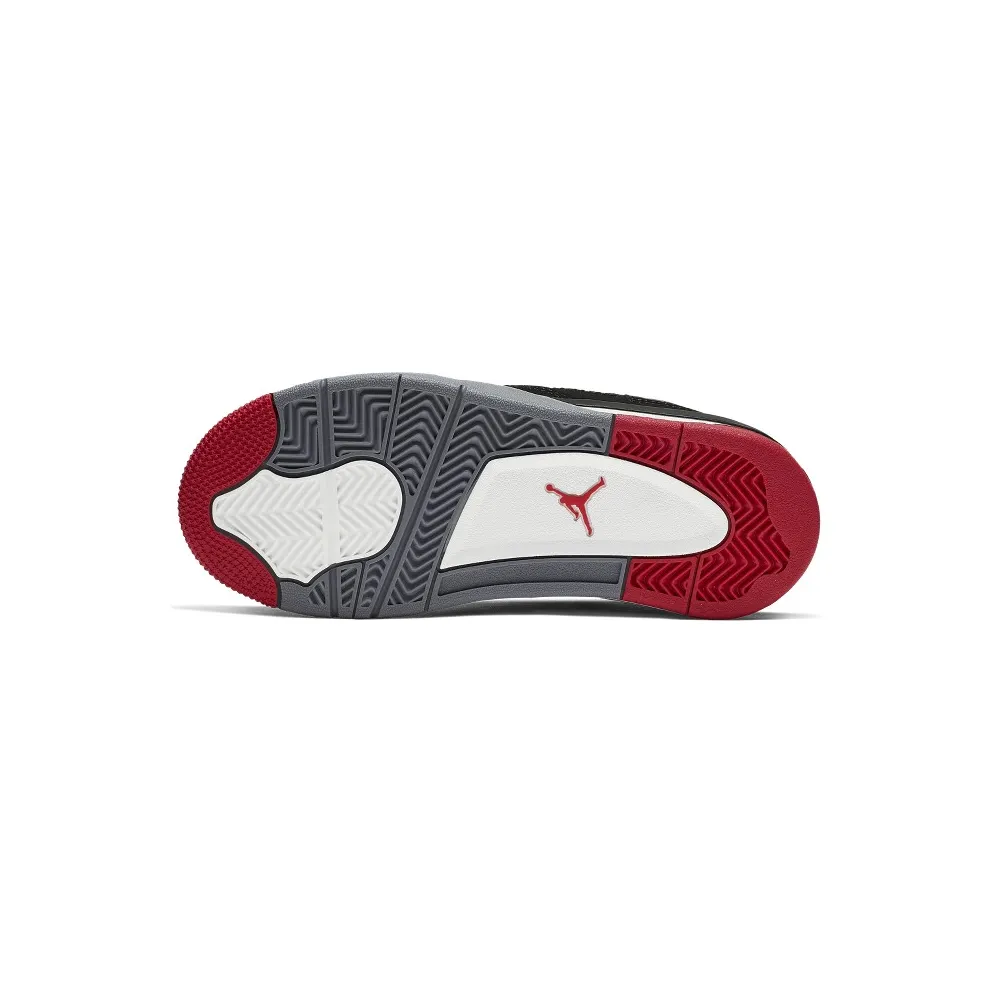 Air Jordan Nike AJ IV 4 Retro ‘Bred’ (PS) (2019) (BQ7669-060)