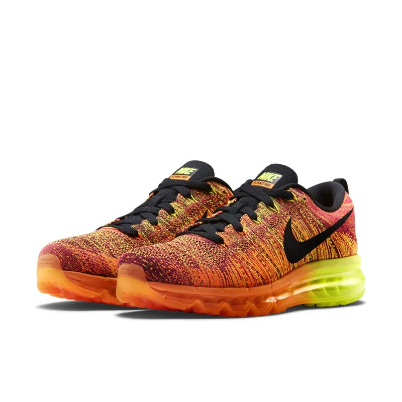Nike Flyknit Max Total Orange Fireberry Total Orange/Volt-Fireberry-Black (620469-801)