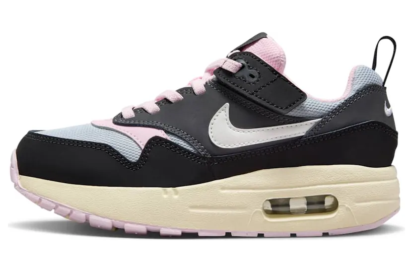 Nike Air Max 1 EasyOn Black Anthracite Pink Foam Summit White (DZ3308-004)