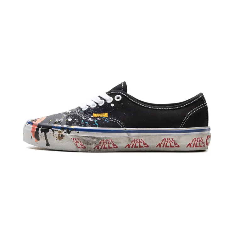Vans Authentic Reissue 44 “Gallery Dept. Art That Kills – Black” (VN000EEUBLA)