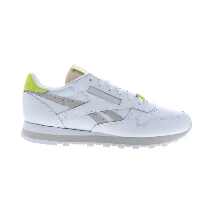 Reebok Classic Leather White Acid Yellow (IE3375)