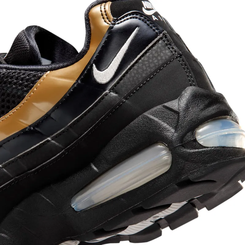Nike Air Max 95 Black / Light Charcoal / Metallic Gold (IR1129-001)