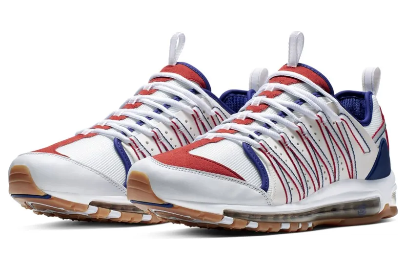 Nike x CLOT Air Max 97 Haven White Royal Red (2019) (AO2134-101)