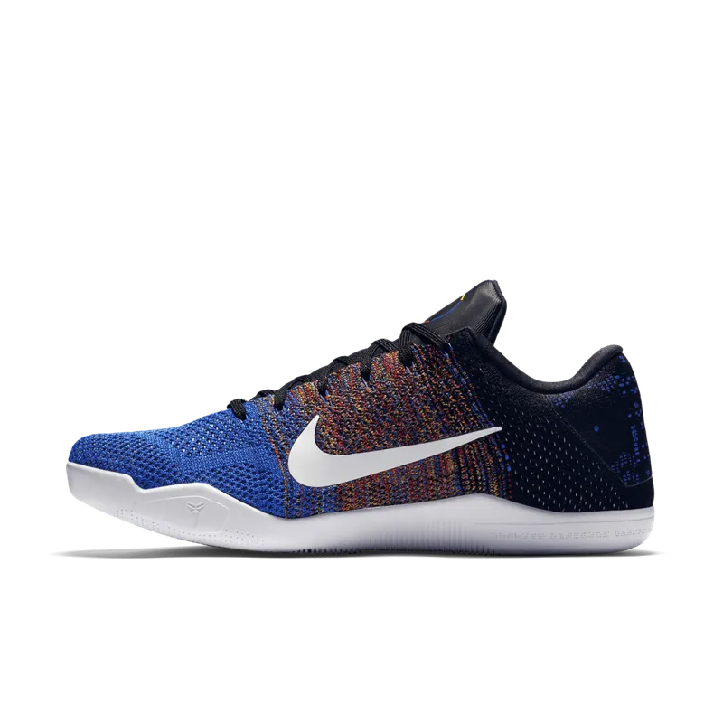 Nike Kobe 11 Elite Low BHM (2016) Multi-Color/White-Game Royal (822522-914)
