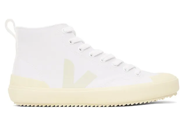 Veja White High-Top Nova Sneakers (NT012155B)