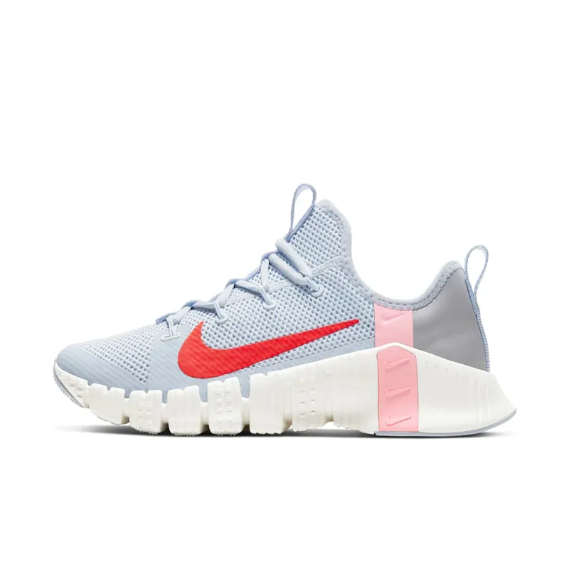 Nike Free Metcon 3 Football Grey Bright Crimson (CJ6314-006)