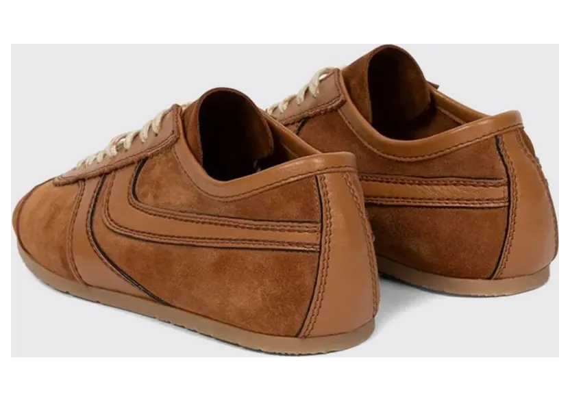 Dries Van Noten Leather Sneakers Brown (2610117220126712) (2)