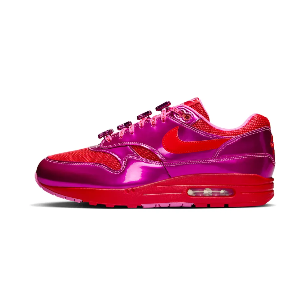Nike Air Max 1 PRM “Valentine’s Day” (playful pink / university red) – HV2301-600