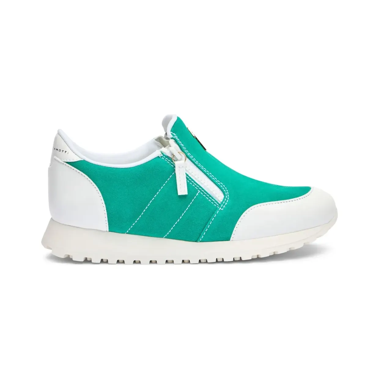 Giuseppe Zanotti Ilde Run Wildleder-Sneakers “Green” (I160019K06)