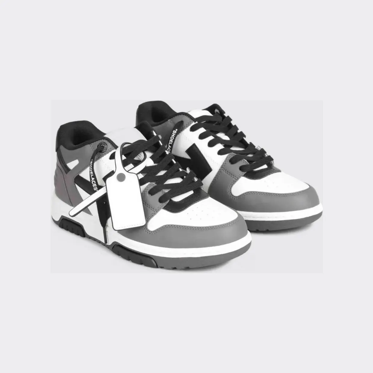 Off-White Out Of Office Leather Sneakers Grey (M189C9L0130710)