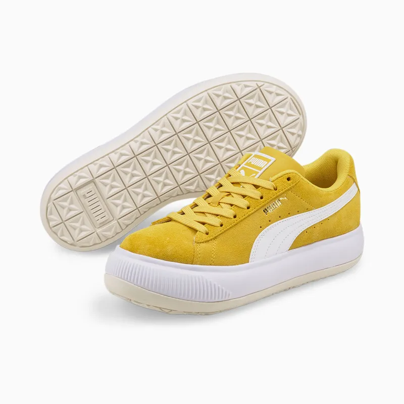 PUMA Suede Mayu Women’ Bamboo/White/Marshmallow (380686-11)