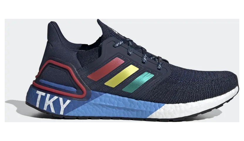 Adidas UltraBoost 20 ‘City Pack – Tokyo’ Collegiate Navy/Glory Red/Shock Yellow (FX7811)