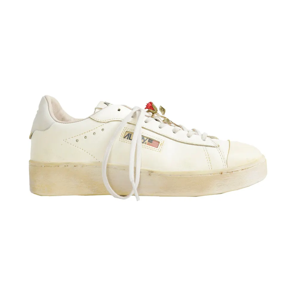 Autry – Dallas Low Super Vintage – Women – Shoes – White (DVLWYH01)