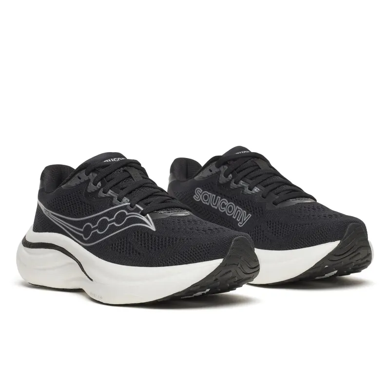 SAUCONY Ride 19 “Black / Silver” (S11055-100)