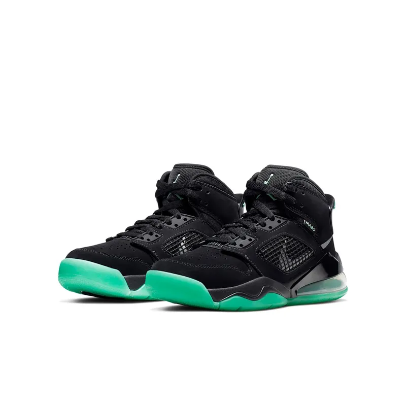 Jordan Mars 270 Black Green Glow (GS) Black/Green Glow-Green Glow (BQ6508-003)