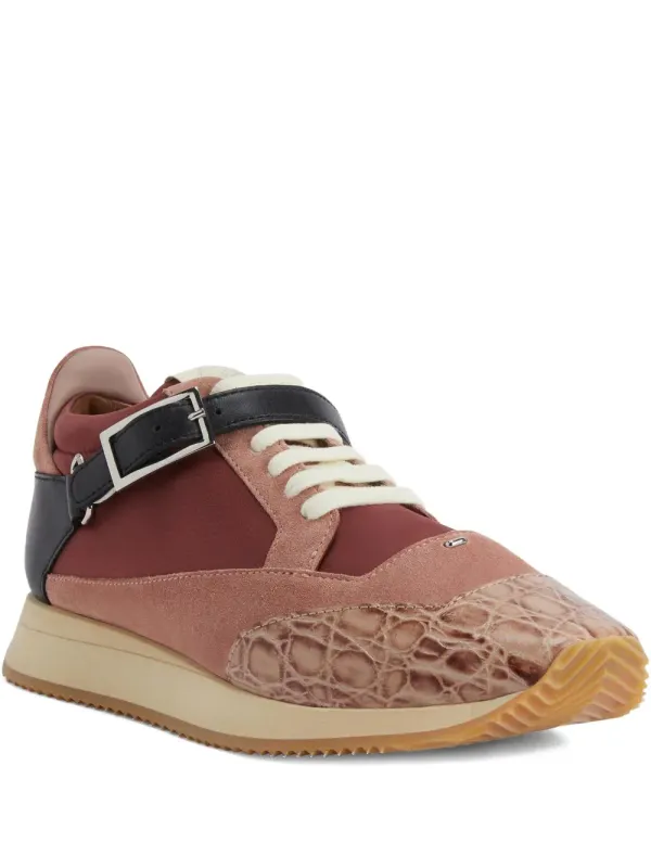 Giuseppe Zanotti Sneakers mit Schnallenverschluss – Rosa (RW50014006)