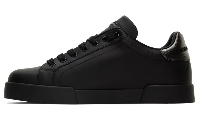 Dolce & Gabbana Black Portofino Sneakers (CS1761AH164) (3)