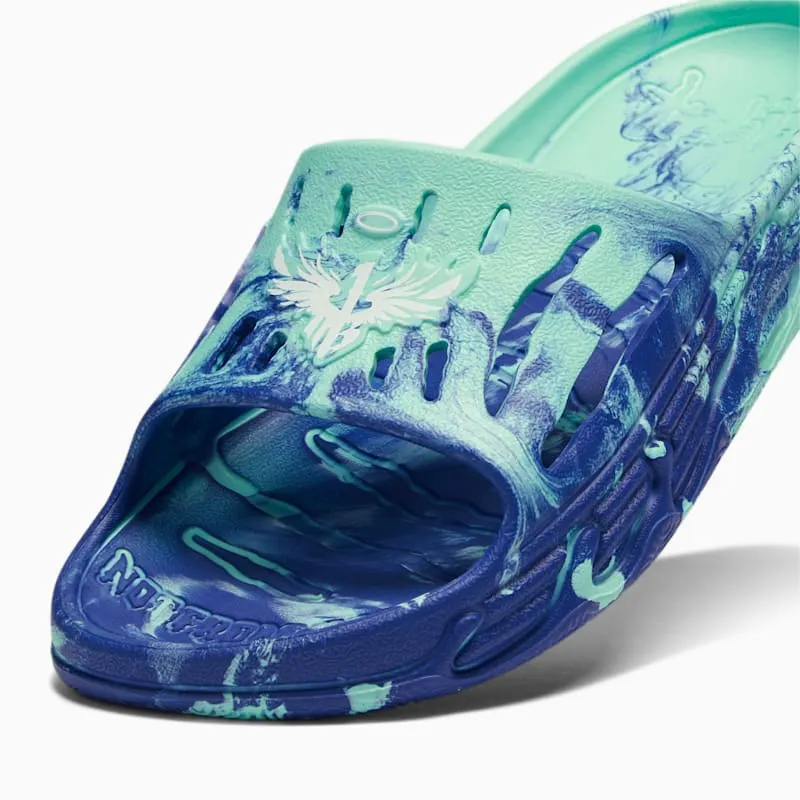 Puma LaMelo Ball MB.03 Slide Electric Peppermint Royal Sapphire (394223-02)