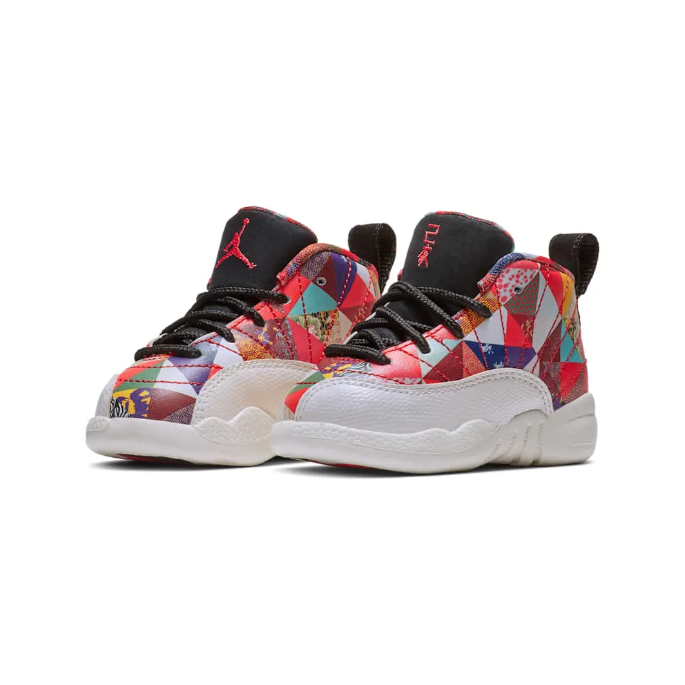 Jordan 12 Retro Chinese New Year 2019 (TD) True Red/True Red-Sail-Black (BQ6499-600)